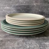 Flat plates and dessert Jars Cantine