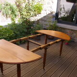 Table ronde  Louis Philippes à battants