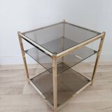 Belgo chrom side tables from the 70s