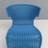 Sky Blue Low Longue Chair By Monika Mudler for IKEA, 2001