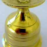 Former bronze cockroach with natural goose or cane egg