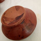 Lot of 5 terracotta ramekins from the 70s from the Maghreb