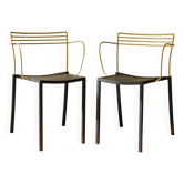 Chaises Pascal Mourgue : Paire de chaises Piccolo