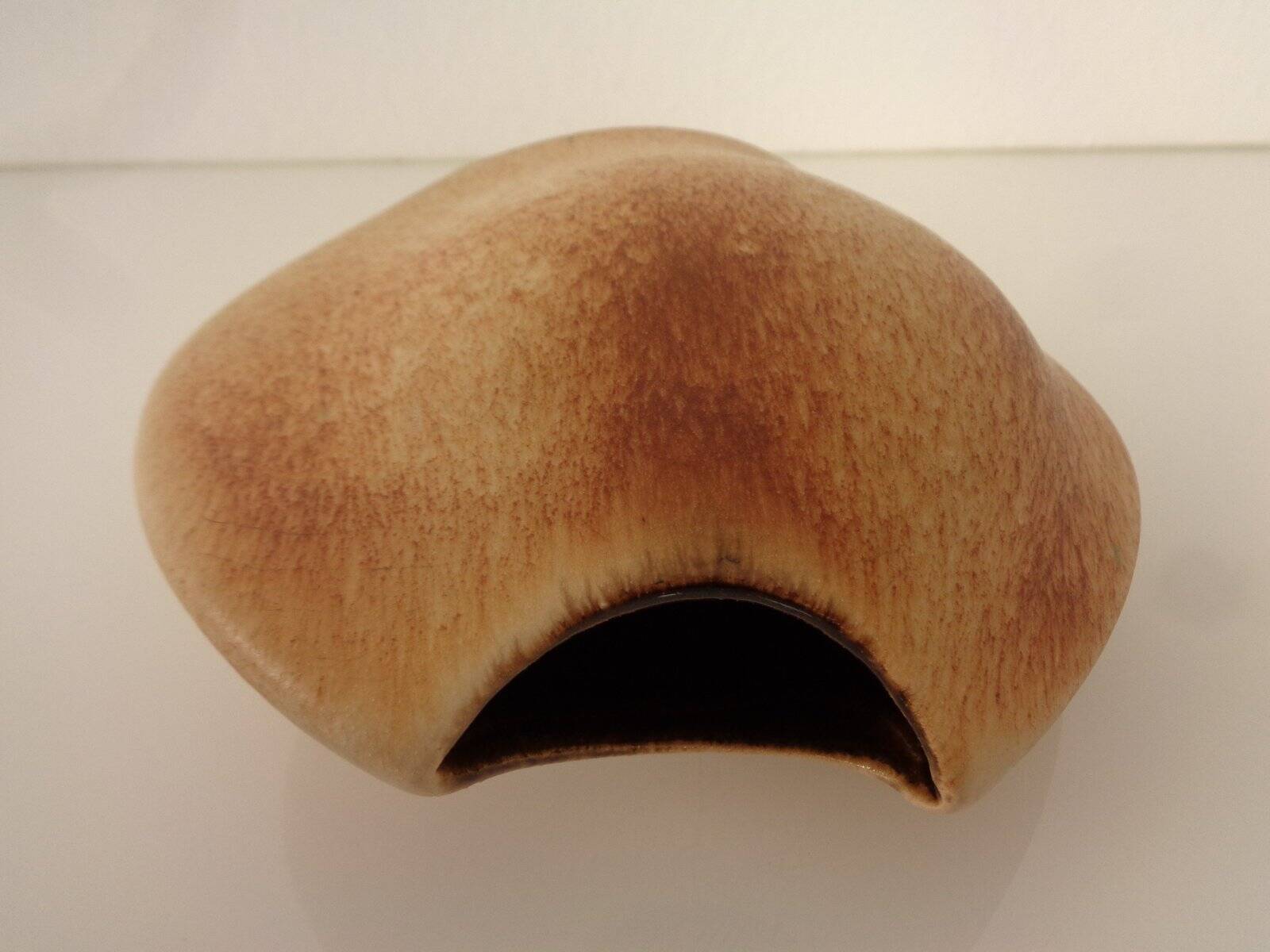 Organic Ceramic Vase by Roberto Rigon for Bertoncello, 1960s