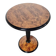 Table d'appoint en noyer et bois ébène de style Art Déco