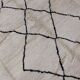 Handmade wool Berber rug 255 x 150 cm