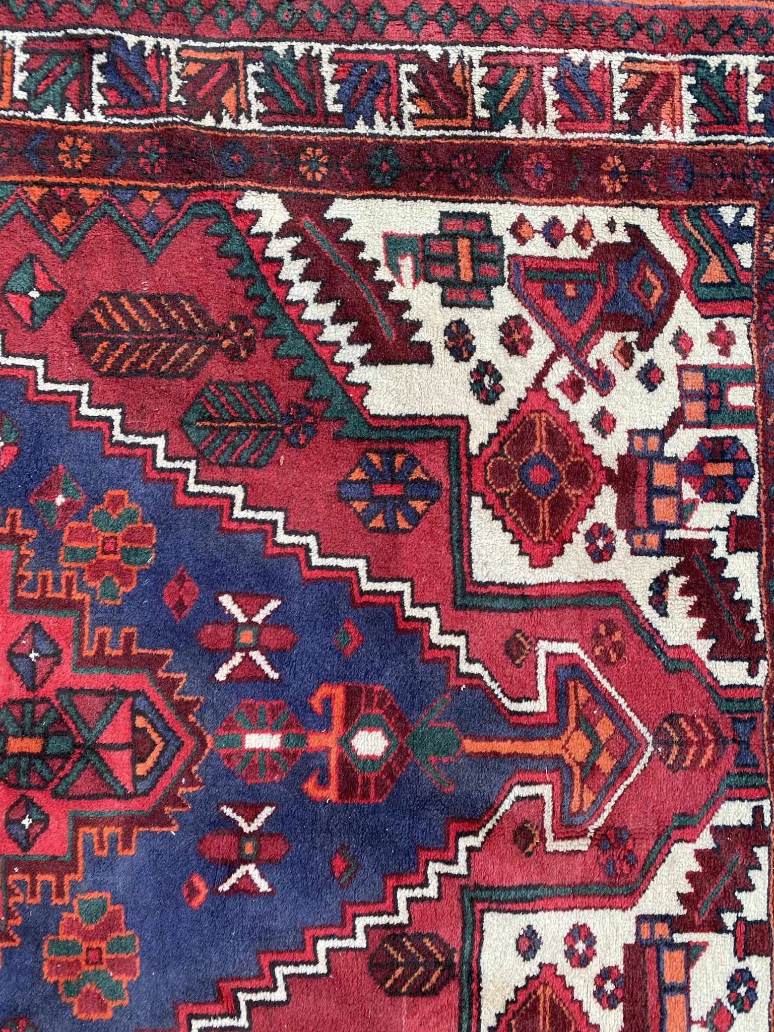 Tapis ancien persan Hamadan 160x218 cm