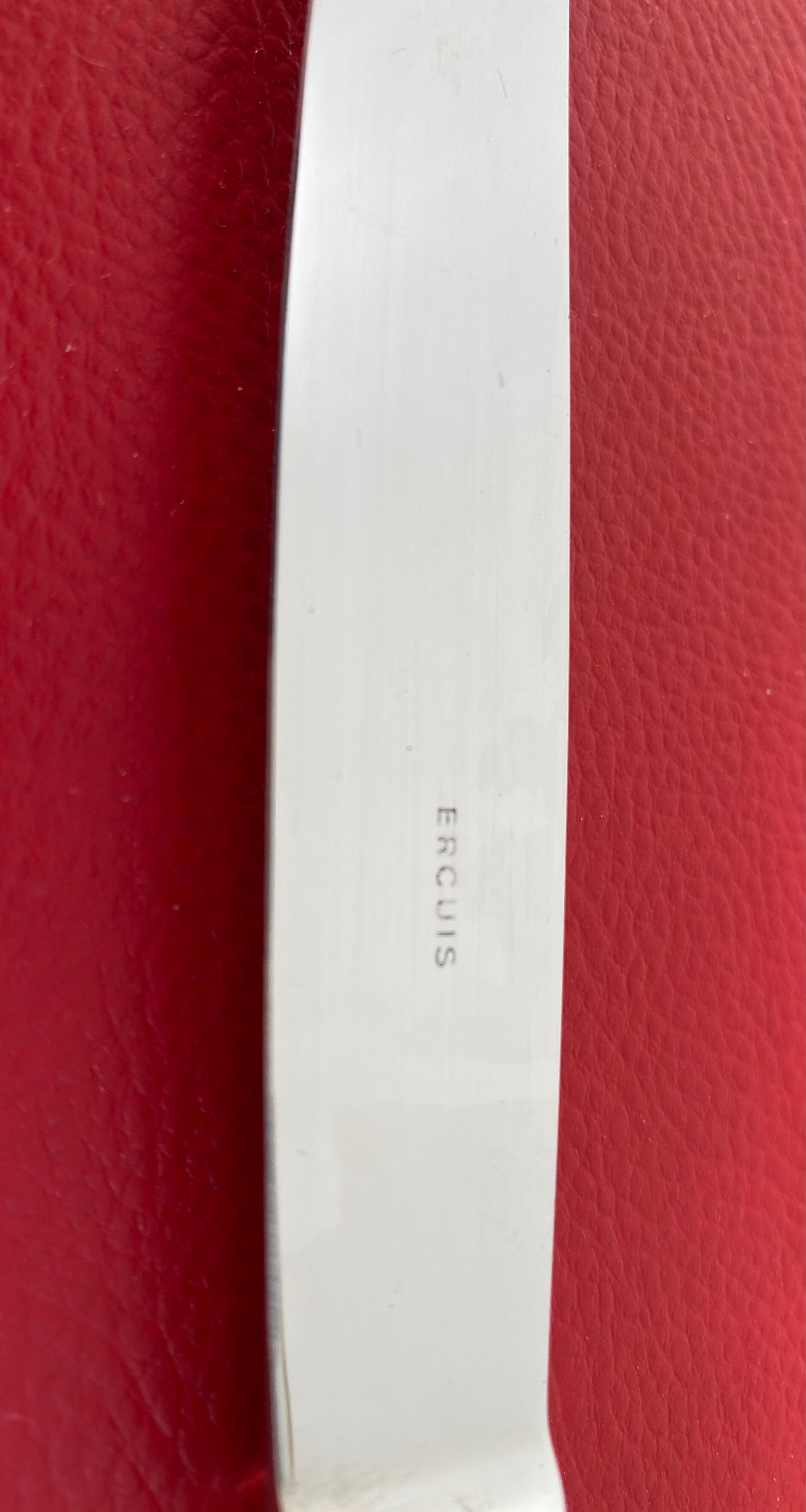 Ménagère Ercuis complete 6*4 silver metal cutlery