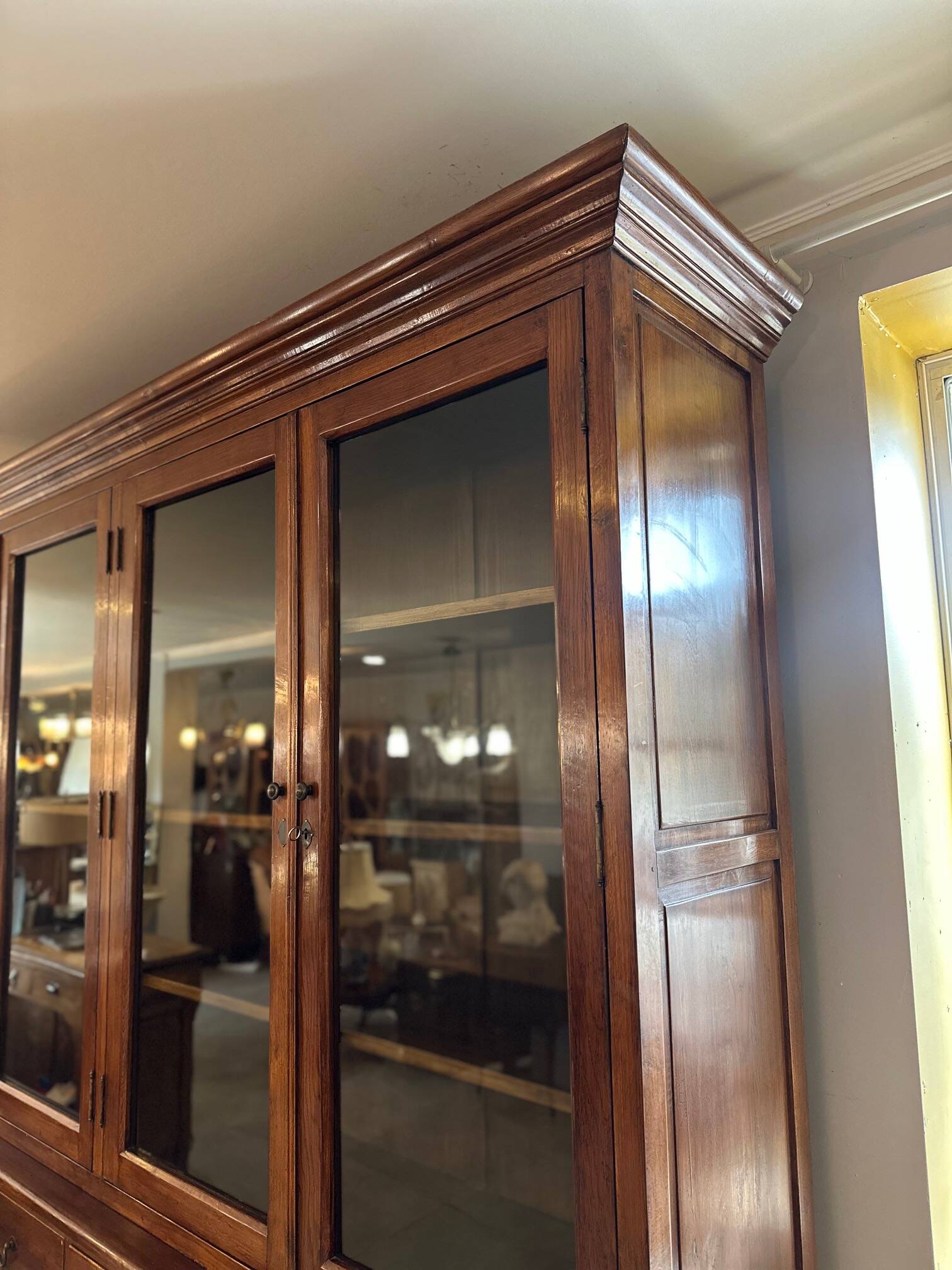 Oak display cabinet 1920