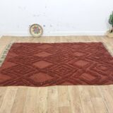 Azilal Berber rug in handmade wool 250 X 154 CM