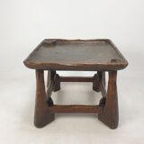Ensemble de chaise et de table en bois du milieu du siècle, années 1950