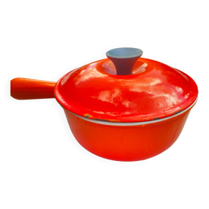 Caquelon orange le creuset
