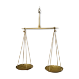 Balance vintage en laiton