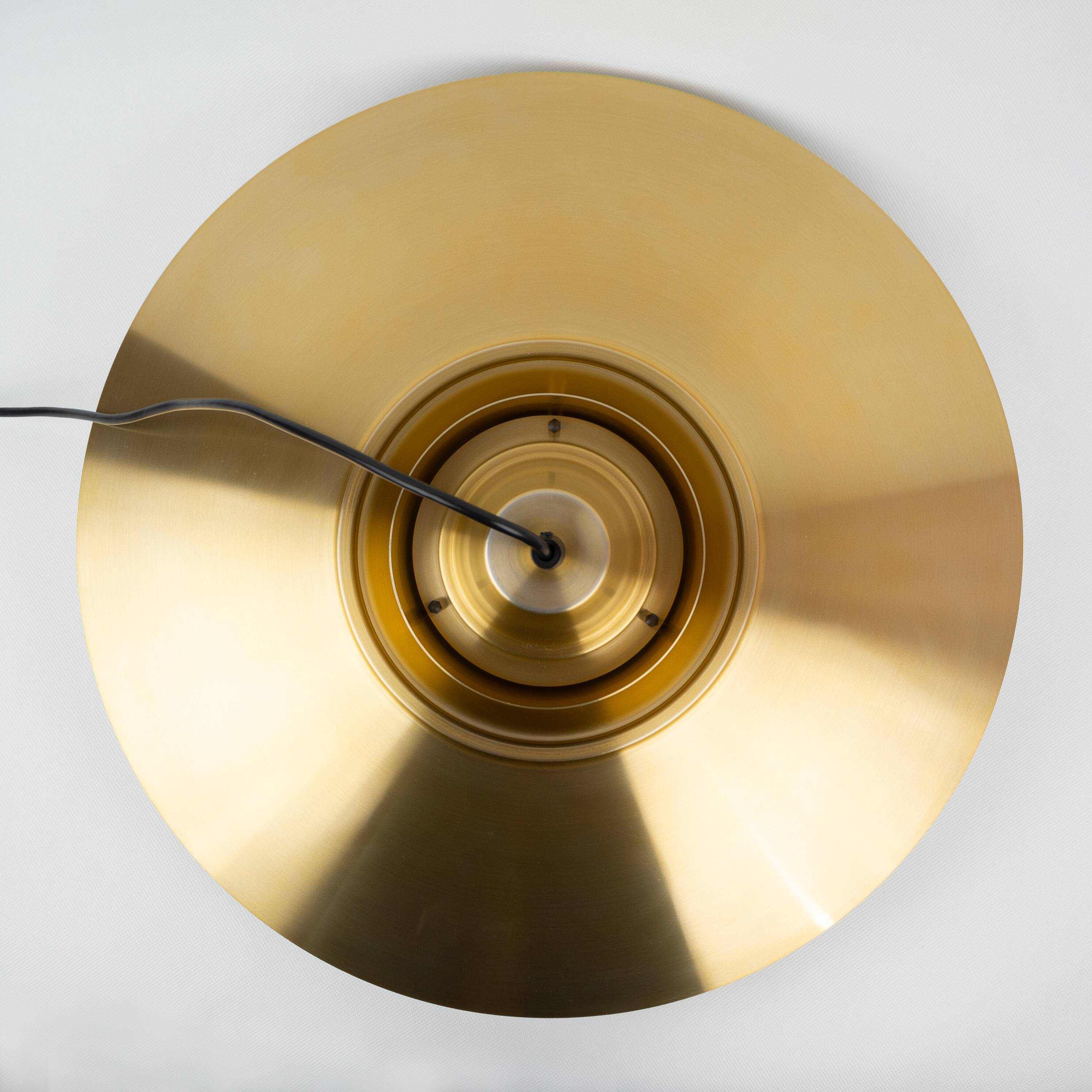 Danish vintage pendant light by David Mogensen, Superlight, 1970s