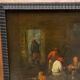 Oil on panel Dutch interior scene Flemish school 19th century