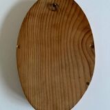 Miroir en pin design asymétrique, 1960