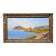 Post-Impressionist painting by Louis VALLET, oil on cardboard, Norman seascape.