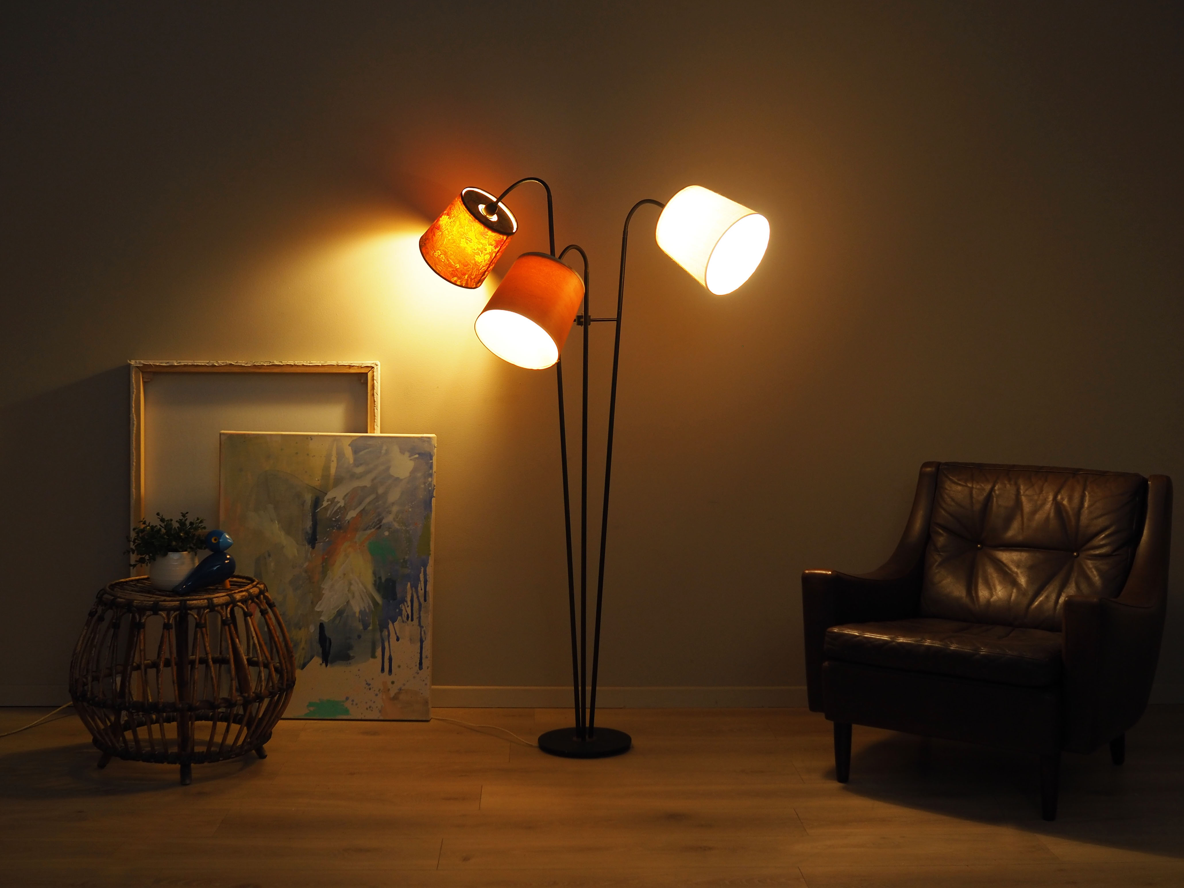 Floor lamp, danish design, 1970s, production: denmark
