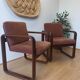 2 armchairs, B. Vogtherr for Rosenthal, 1970s