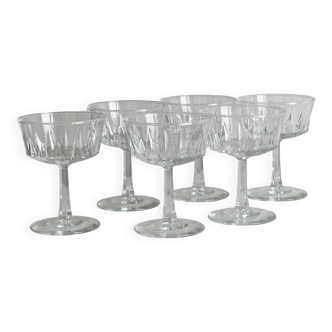6 glass cups