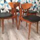 Chaises modèle "fontaria" de chez baumann vers 1970