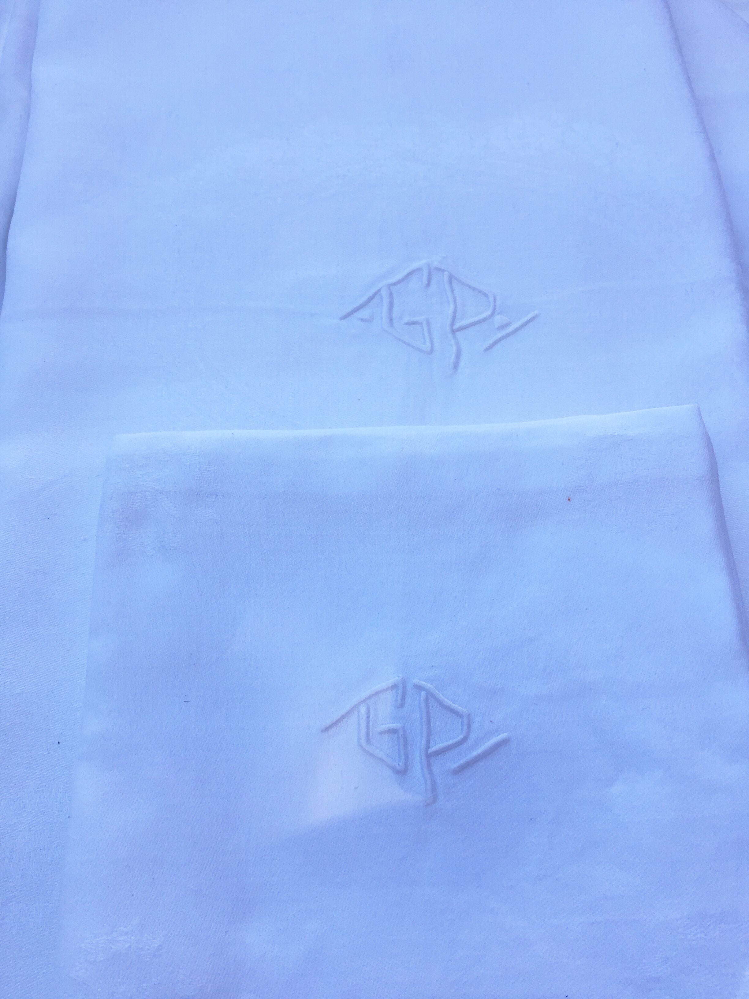 Tablecloth and towel Monogram