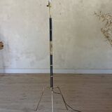 Lampadaire tripode laiton vintage