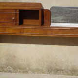 Cozy oak with sliding doors and mirror, art deco era