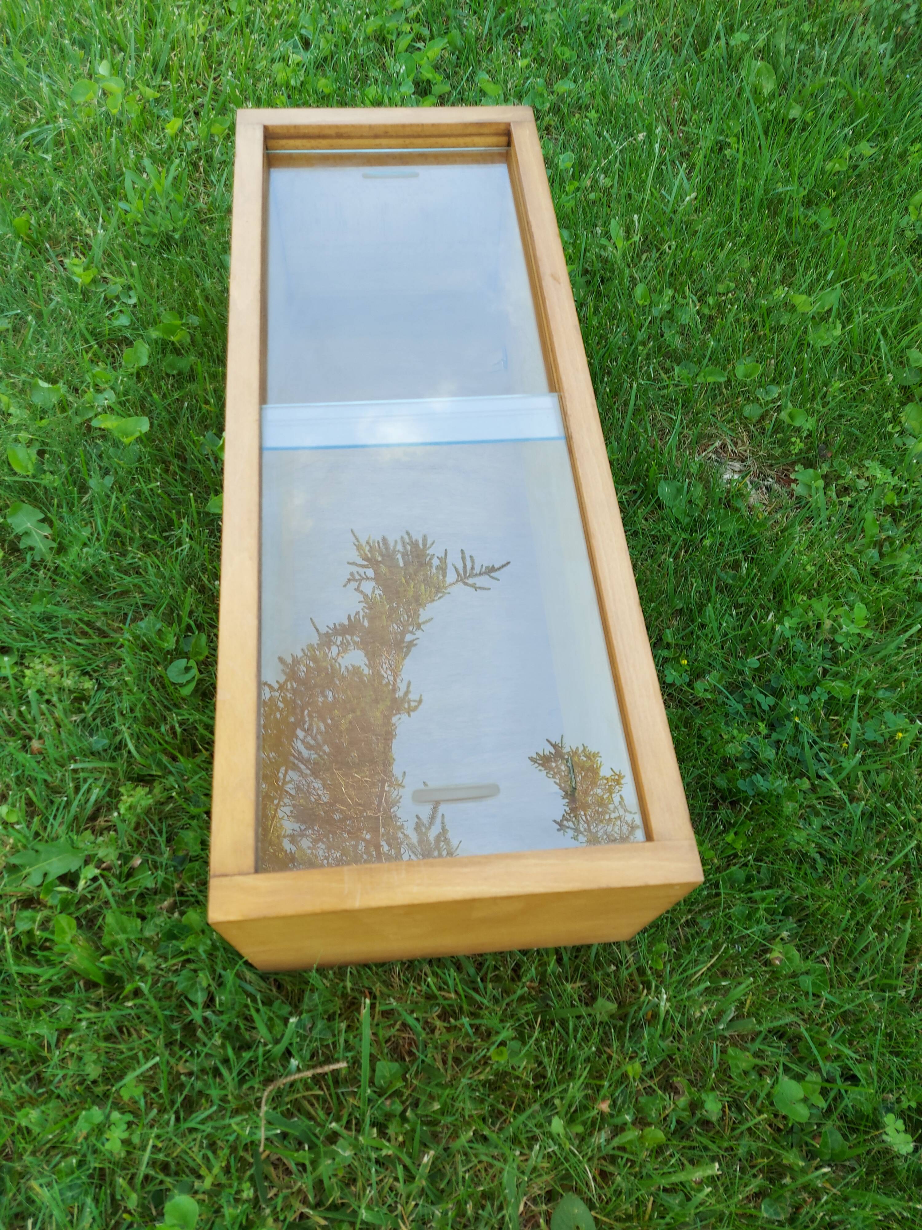 Vintage wooden window 50s , 60'S
