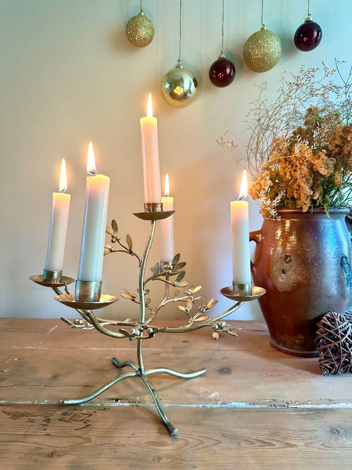 5-branch candle holder