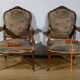 Louis XV style living room in walnut – 1920