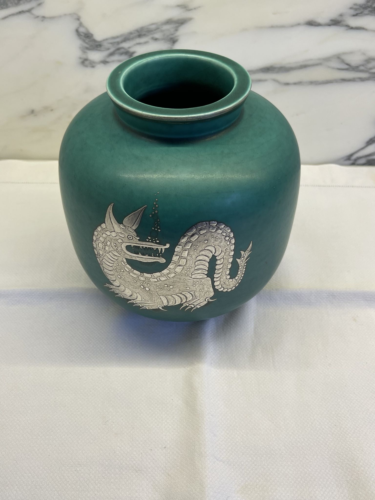 Gustavsberg Argenta Wilhelm Kage vase