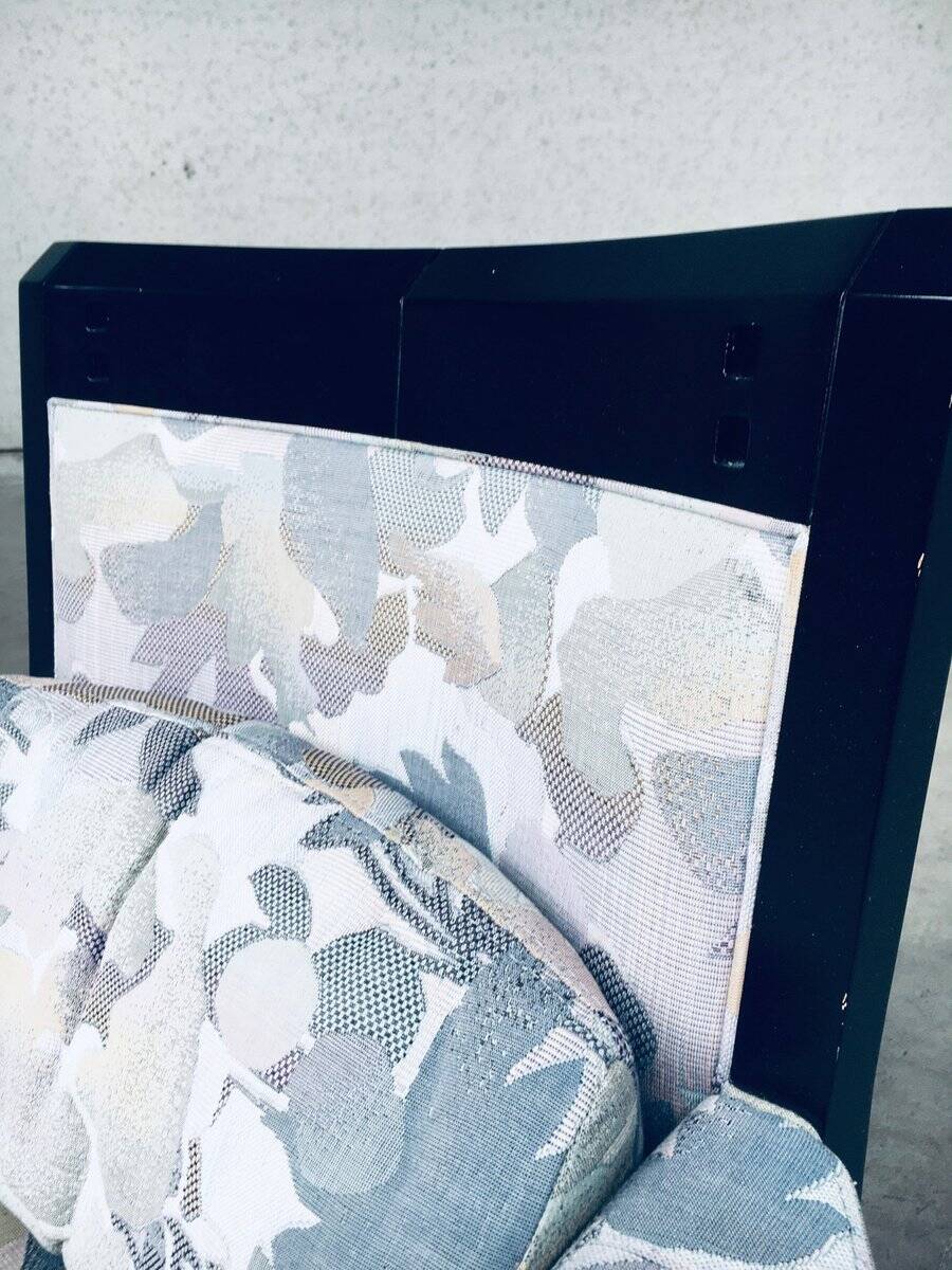 Set of Galaxy Peggy Low Armchairs by Umberto Asnago for Giorgetti, Italy, 1990s