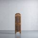 Mid-century room divider in bamboo and cane, Denmark, 1970s