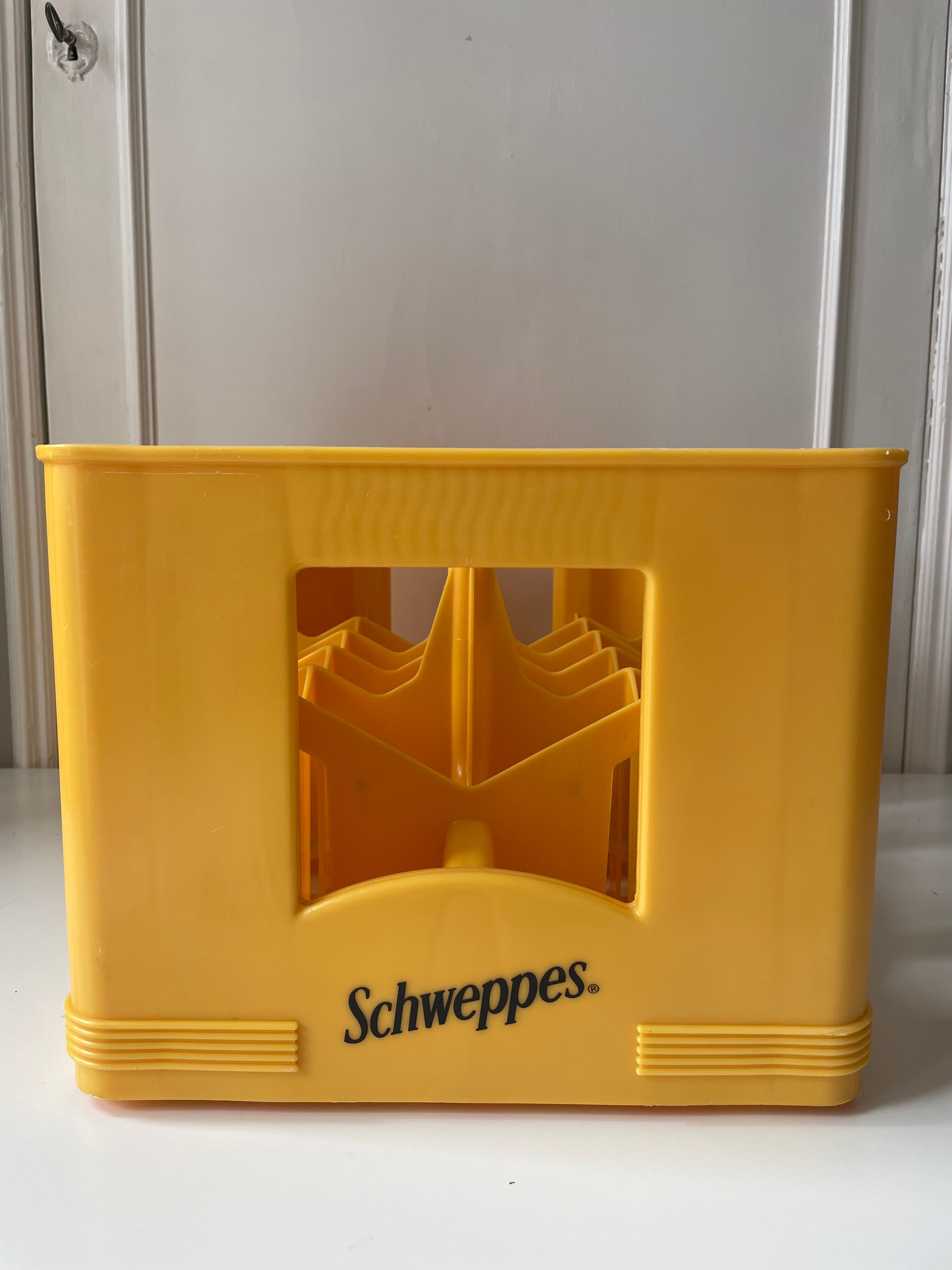 Caisse porte bouteilles Schweppes