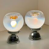 Pair of Murano Mazzega 70 bedside tables