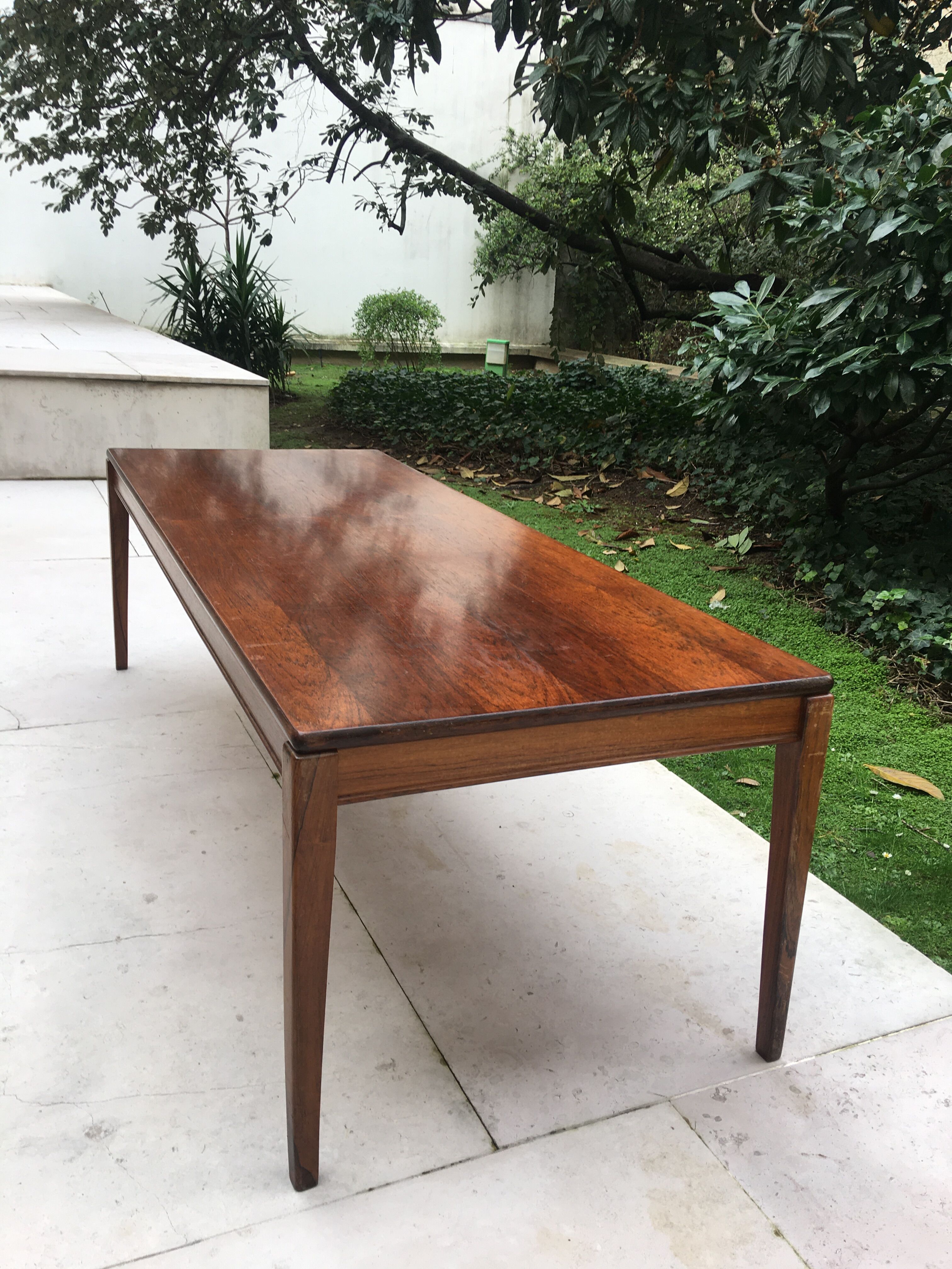 Rosewood coffee table by Marten Franckena for Fristho