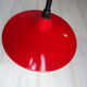 Metal and opaline lantern suspension from the 1960s.