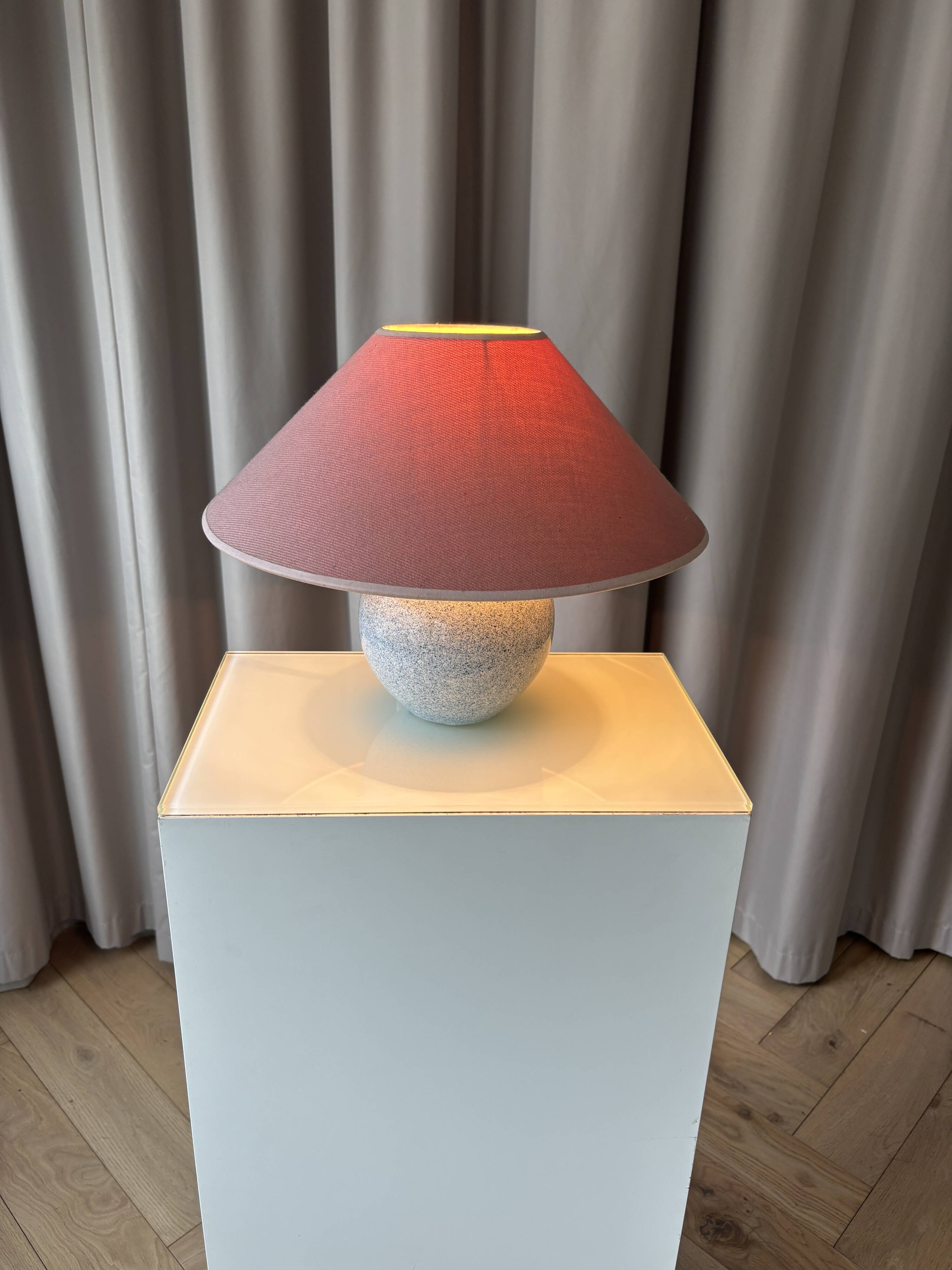 Ceramic 80's lamp