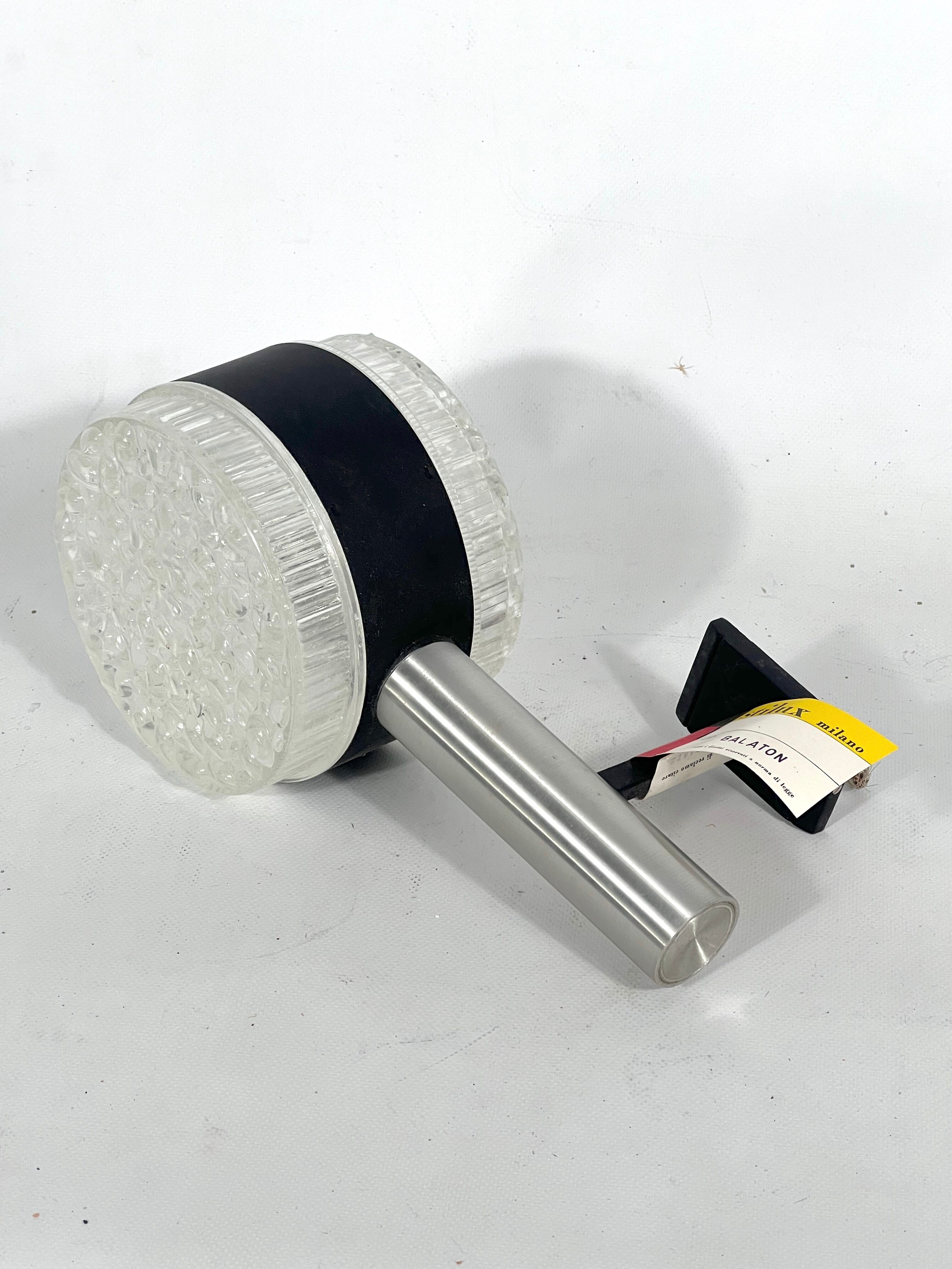 Stilux Milano, single large sconce model Balaton. Italy 1960s