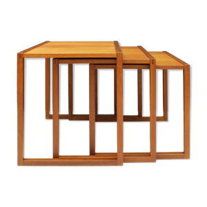 Suite de 3 tables gigognes
