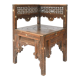 Oriental corner armchair