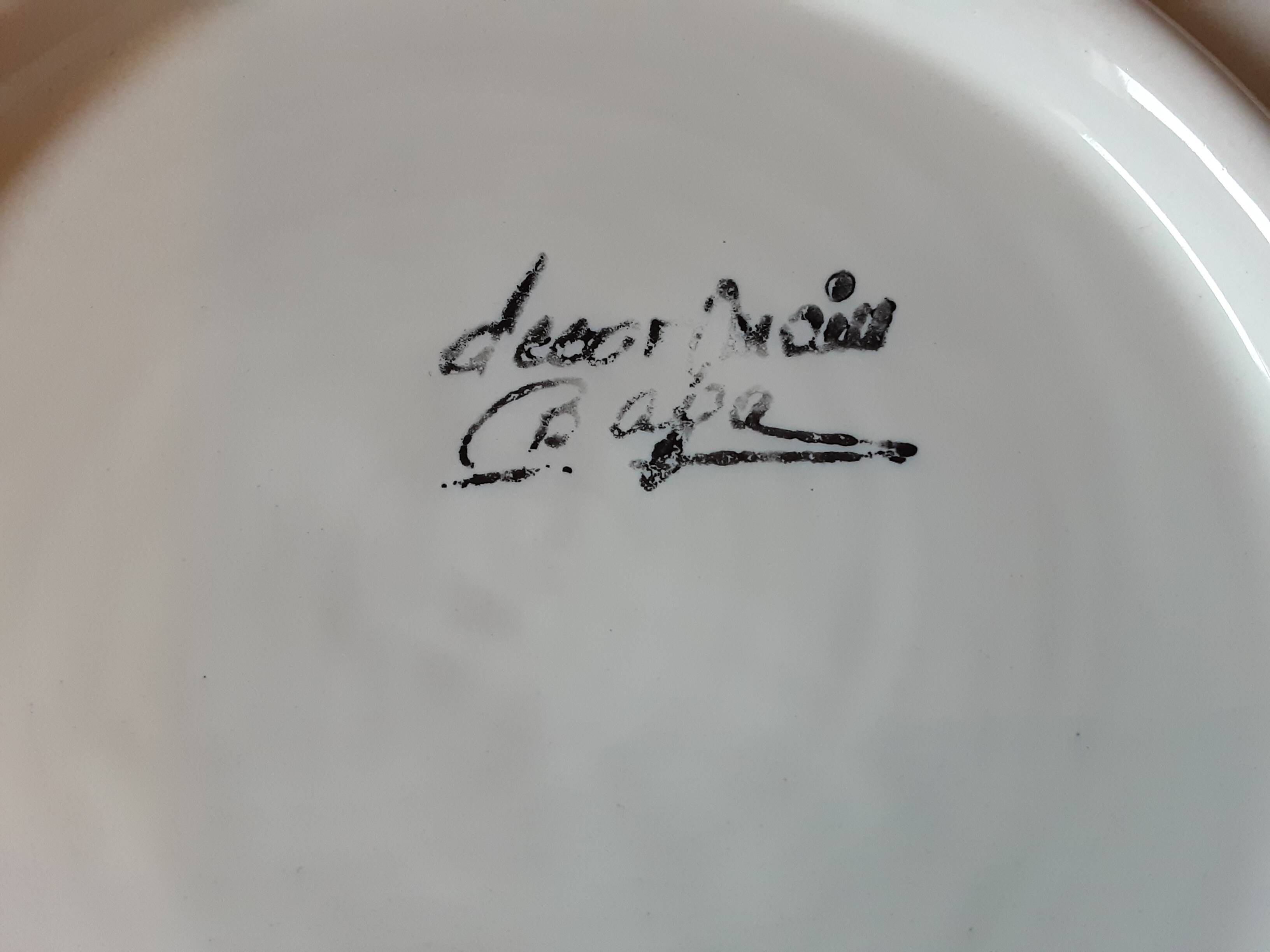 Original ceramic tray