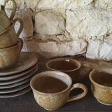 Tasses à café Vintage en grès