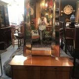Vintage dressing table 1960 triptych