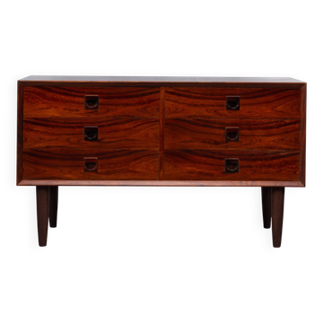 Danish Design Midcentury Rosewood chest of drawers made by Brouer Mobelfabrik, 1960s