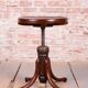 Art Deco Piano Swivel Stool in Beech from Thonet, Czech, 1930s