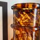 Vintage blown glass lamp "tortoiseshells"