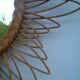 Mirror rattan sun 52cm