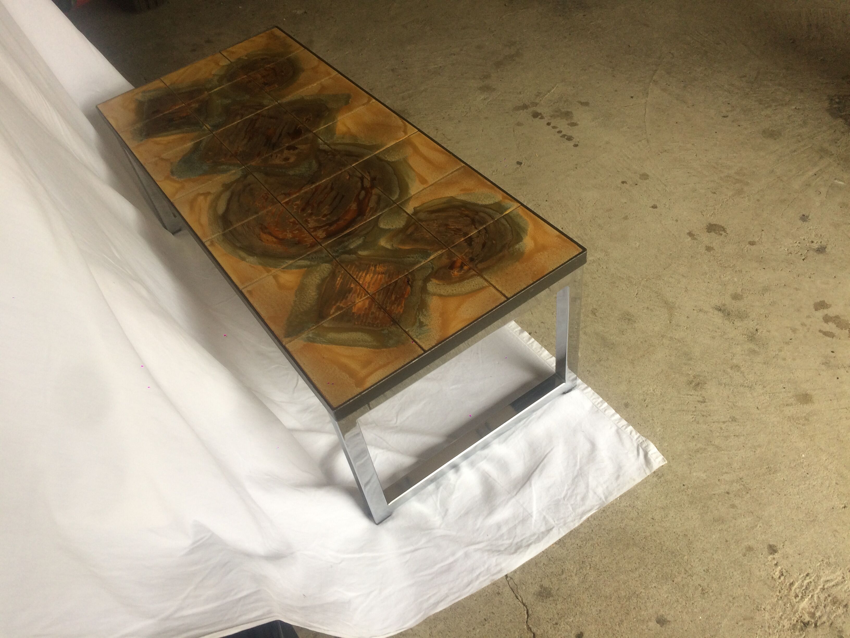 Ceramics coffee table by J. Belarti & J.d’Asti